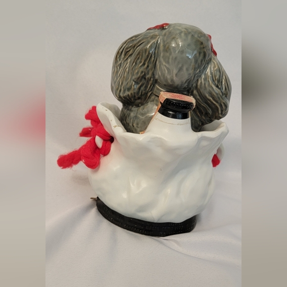 Vintage 1973 Jim Beam Tiffiny The Poodle Collector Decanter - Picture 4 of 6